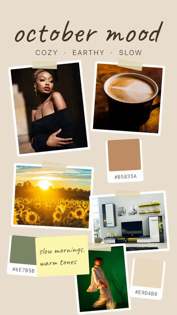 Monthly Mood Board