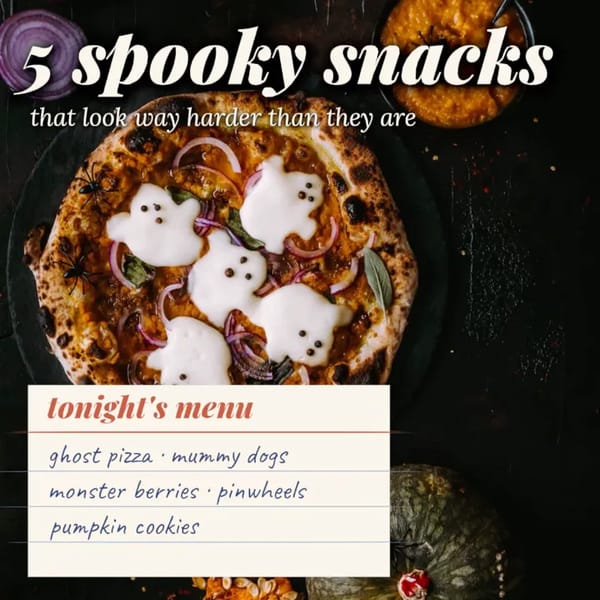 5 snack spaventosi