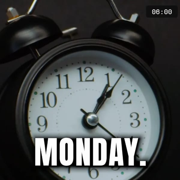 Monday Morning Montage