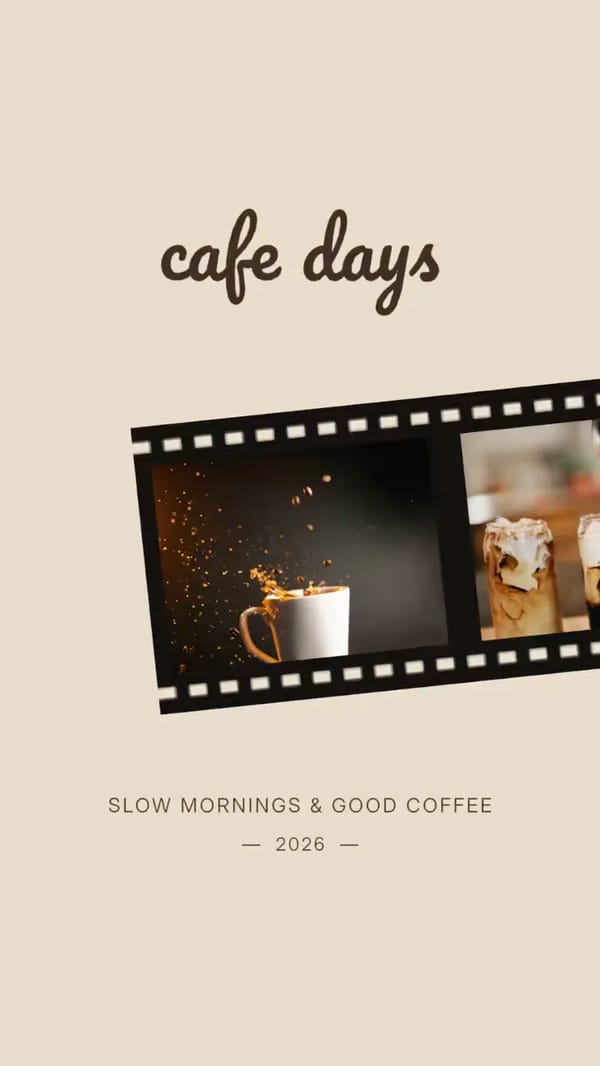 CAFE FILM STRIP