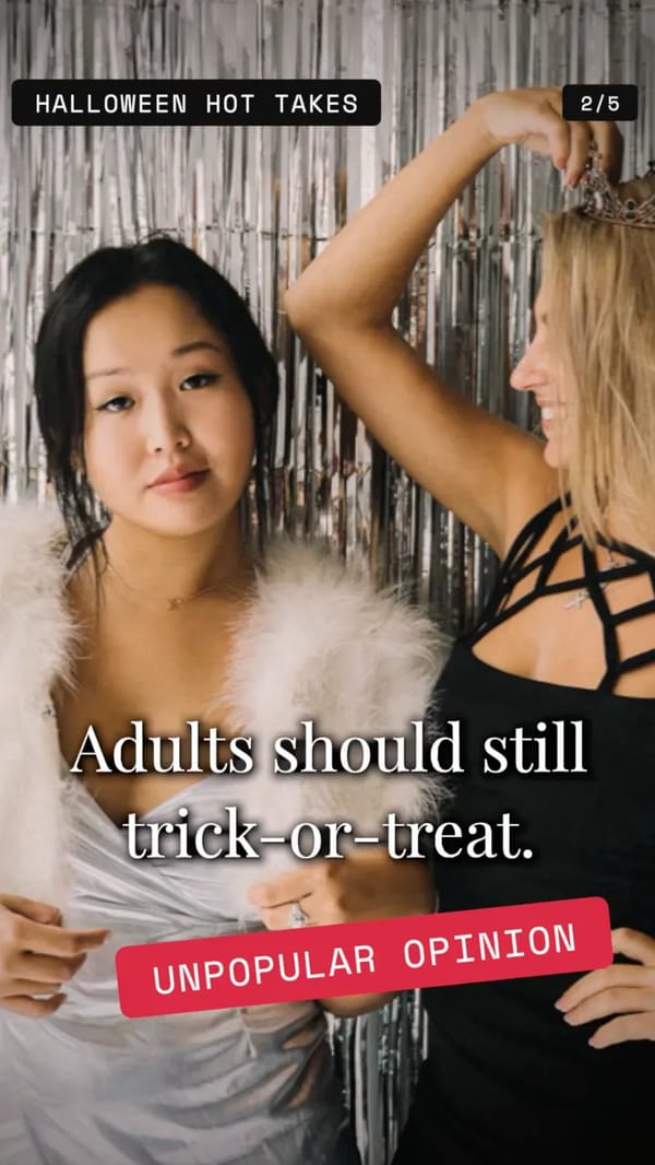 Halloween Hot Takes